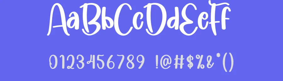 Birthday Candle Display Font by creativeletter — Display Font — thumbnail 3