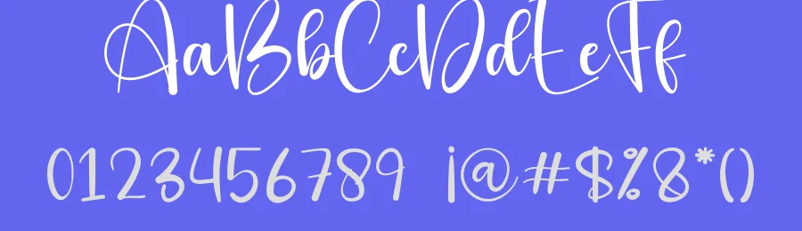 Birthday Cute Calligraphy Font by creativeletter — Script Handwritten Font — thumbnail 3