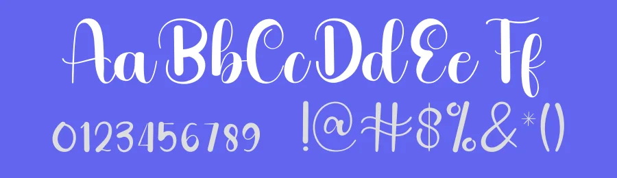 Birthday Flower Calligraphy Font by inermediaSTUDIO — Script Handwritten Font — thumbnail 3