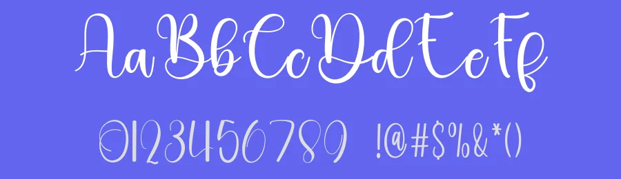 Birthday Gift – Creative Handwritten Font by freshtypeink — Script Handwritten Font — thumbnail 3