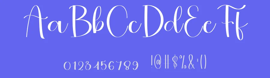 Birthday Grandma Style Script Font by freshtypeink — Script Handwritten Font — thumbnail 3