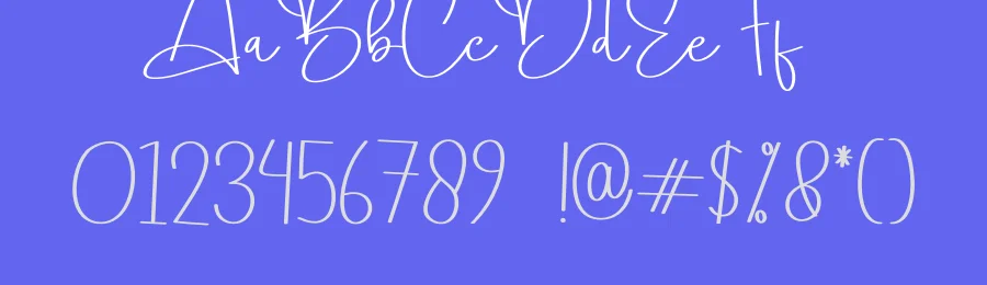 Birthday – Modern Handwritten Script Font by creativeletter — Script Handwritten Font — thumbnail 3