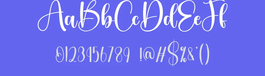 Birthday – New Elegant Handwritten Font by creativeletter — Script Handwritten Font — thumbnail 3