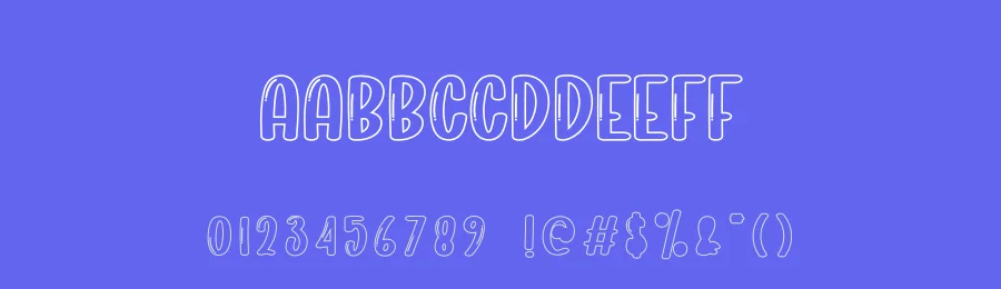 Birthday Party Display Font by creativeletter — Display Font — thumbnail 3
