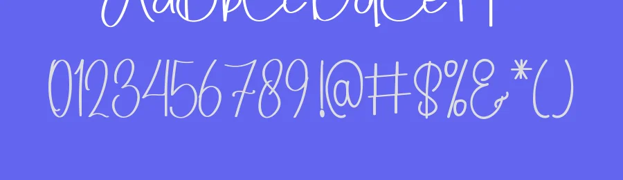 Birthday Party Handwritten Script Font by inermediaSTUDIO — Script Handwritten Font — thumbnail 3