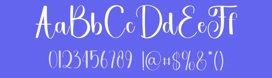 Birthday Present – Natural Script Handwritten Font by freshtypeink — Script Handwritten Font — thumbnail 3