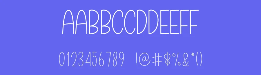 Birthday Reindeer – New Style Handmade Font by freshtypeink — Display Font — thumbnail 3