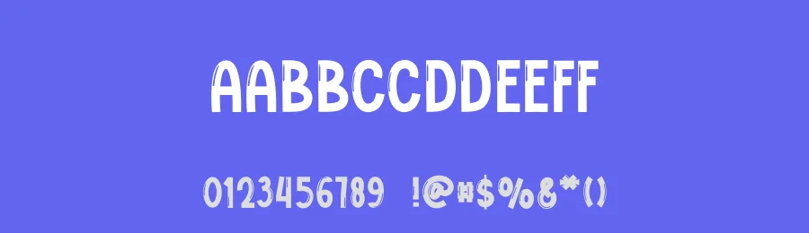 Birthday Verrygood Playful Font by freshtypeink — Display Font — thumbnail 3