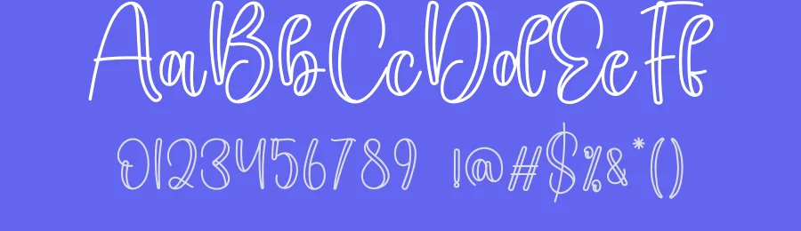 Birthday Wonderful – Creative And Unique Font by creativeletter — Script Handwritten Font — thumbnail 3