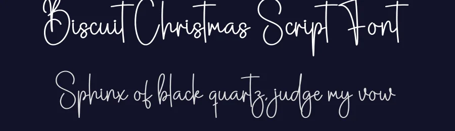 Biscuit Christmas Script Font by creativeletter — Script Handwritten Font — thumbnail 2