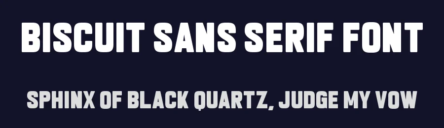Biscuit Sans Serif Font by Almairatype — Decorative Font — thumbnail 2