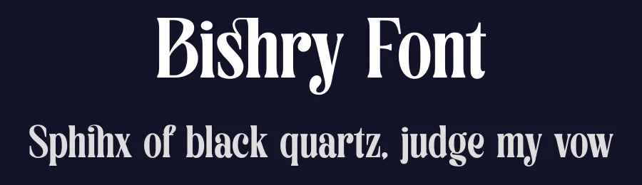 Bishry Font by TypeLogue — Serif Font — thumbnail 2
