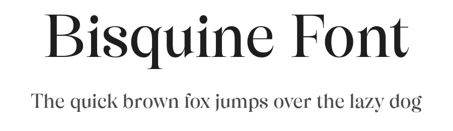 Bisquine Font by Eko Bimantara — Display Font