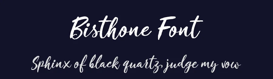 Bisthone Font by metafontsy — Script Handwritten Font — thumbnail 2