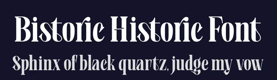 Bistoric Historic Font by timelesstype.co — Serif Font — thumbnail 2