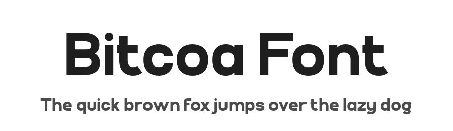Bitcoa Font by productype — Decorative Font