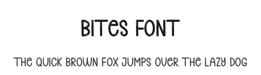 Bites Font by creativeletter — Display Font