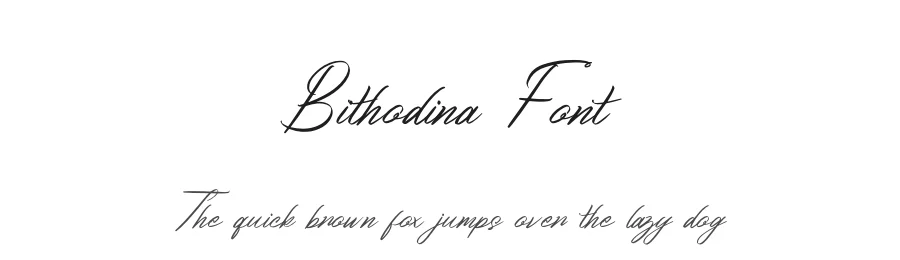 Bithodina Font by letterenastudios — Script Handwritten Font