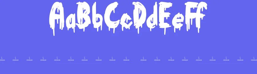 Bitten Horror Font by JSH creates — Display Font — thumbnail 3