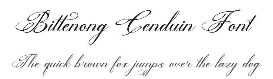 Bittenong Cenduin Font by Denustudios — Script Handwritten Font