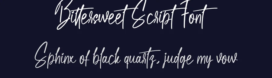 Bittersweet Script Font by creativeletter — Script Handwritten Font — thumbnail 2