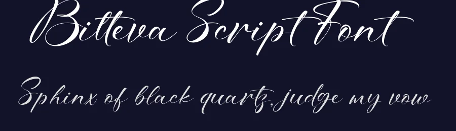 Bitteva Script Font by Dhabee — Serif Font — thumbnail 2