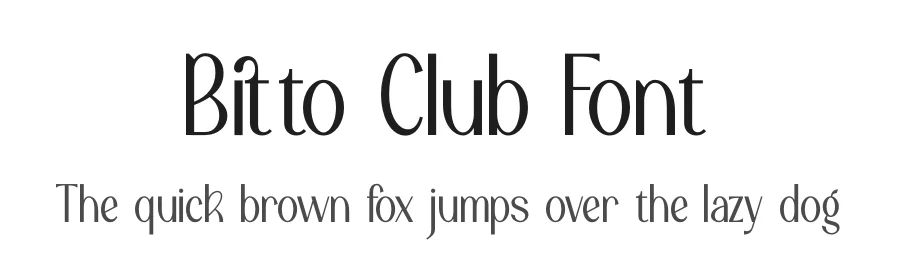 Bitto Club Font by Denustudios — Serif Font