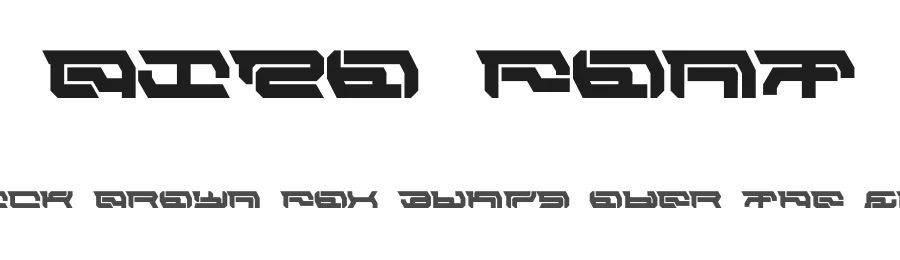 Bizo Font by MaikoHatta — Display Font