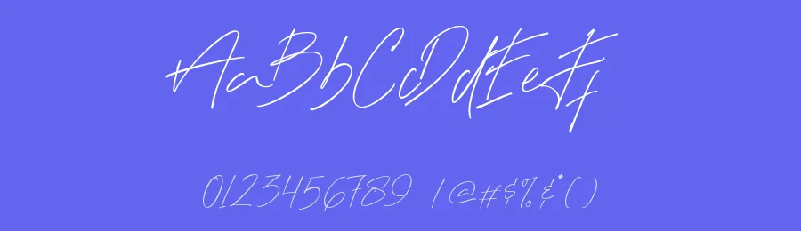 Black Angel – Signature Font by GlyphStyle — Script Handwritten Font — thumbnail 3