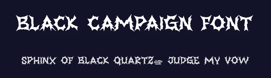 Black Campaign Font by noahtype — Blackletter Font — thumbnail 2