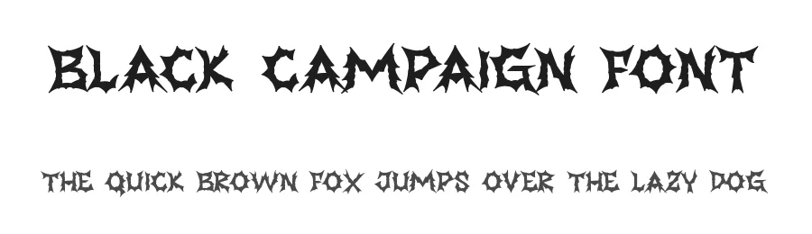Black Campaign Font by noahtype — Blackletter Font