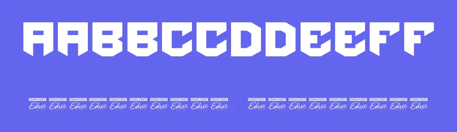 Black Cyber Font by edricstudio — Display Font — thumbnail 3