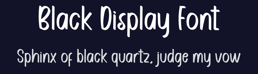 Black Display Font by inermediaSTUDIO — Display Font — thumbnail 2