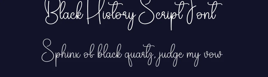 Black History Script Font by andikastudio — Script Handwritten Font — thumbnail 2