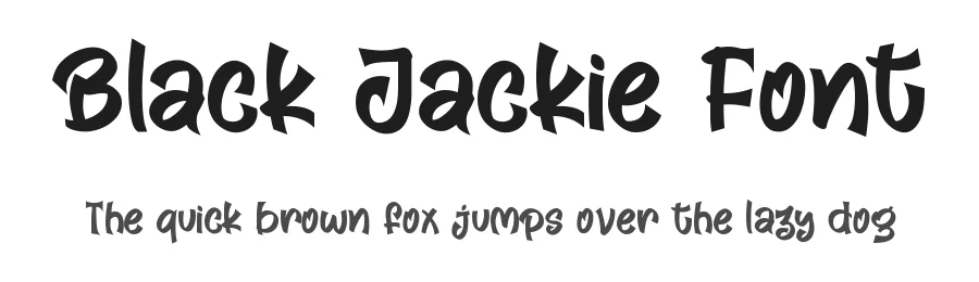 Black Jackie Font by Letterafa Studio — Display Font