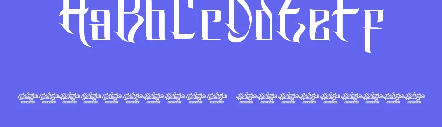 Black Knife Font by noahtype — Decorative Font — thumbnail 3