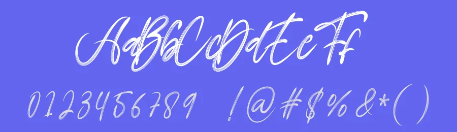 Black Light Font by creativeletter — Script Handwritten Font — thumbnail 3