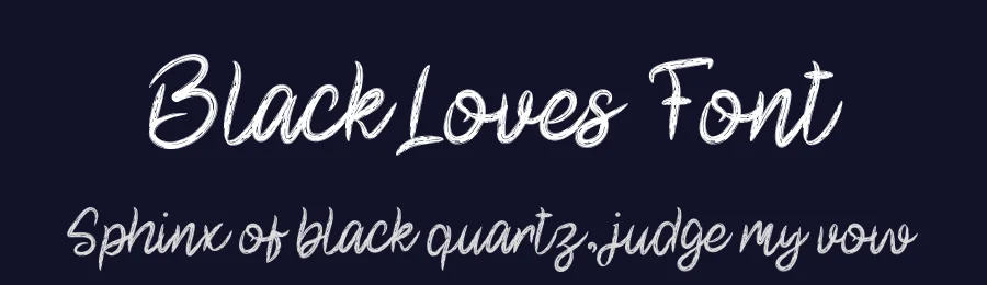 Black Loves Font by inermediaSTUDIO — Script Handwritten Font — thumbnail 2
