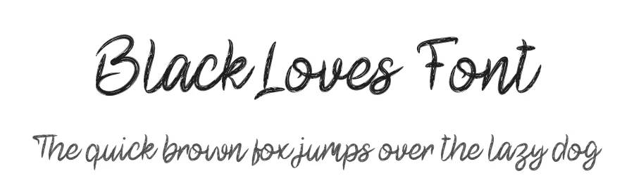 Black Loves Font by inermediaSTUDIO — Script Handwritten Font