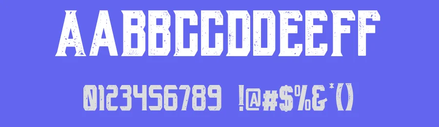 Black Mask Typeface by 1001fonts — Display Font — thumbnail 3