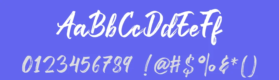 Black Mud Brush Font by stripesstudio — Script Handwritten Font — thumbnail 3