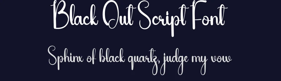 Black Out Script Font by andikastudio — Script Handwritten Font — thumbnail 2