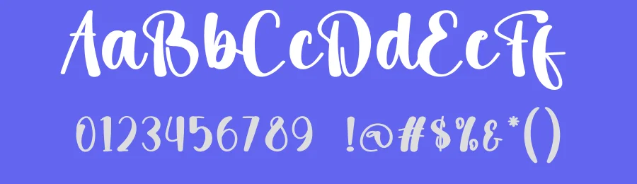 Black Party Script Font by creativeletter — Script Handwritten Font — thumbnail 3