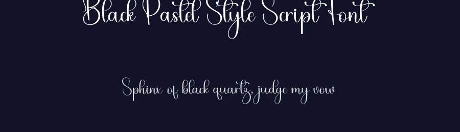 Black Pastel Style Script Font by freshtypeink — Script Handwritten Font — thumbnail 2