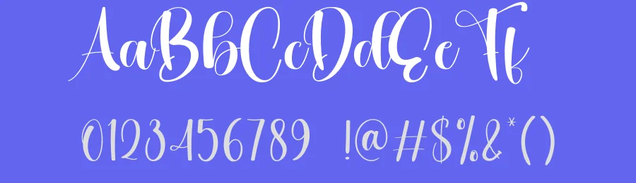 Black Pattern Style Script Font by creativeletter — Script Handwritten Font — thumbnail 3