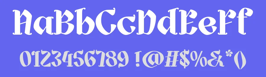 Black Rose Gothic Font by mixjpg — Blackletter Font — thumbnail 3