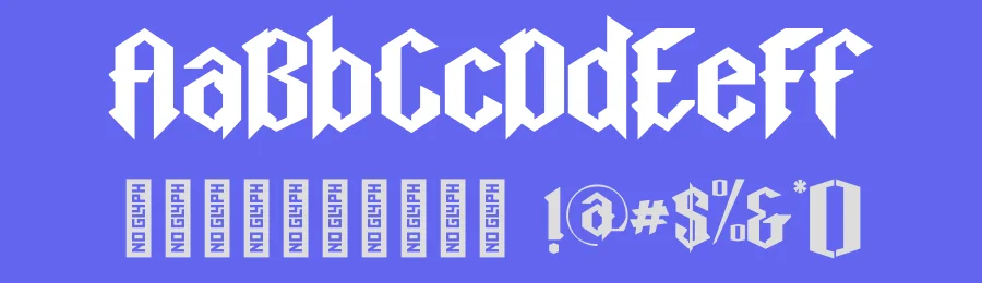 Black Rustik – Blackletter Logo Font by illushvara — Decorative Font — thumbnail 3