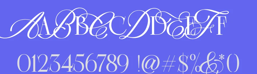 Black Saphire Font by Krismagraph — Serif Font — thumbnail 3