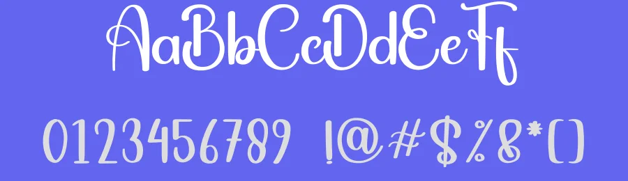 Black White Display Font by creativeletter — Script Handwritten Font — thumbnail 3