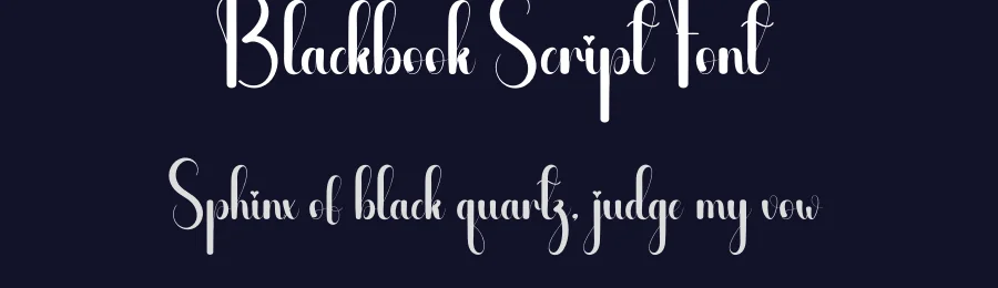 Blackbook Script Font by andikastudio — Script Handwritten Font — thumbnail 2